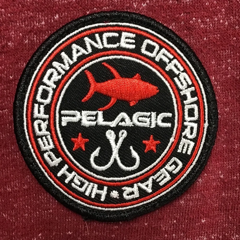 Pelagic High Performance Offshore Gear fishing mens long sleeve hoodie XL